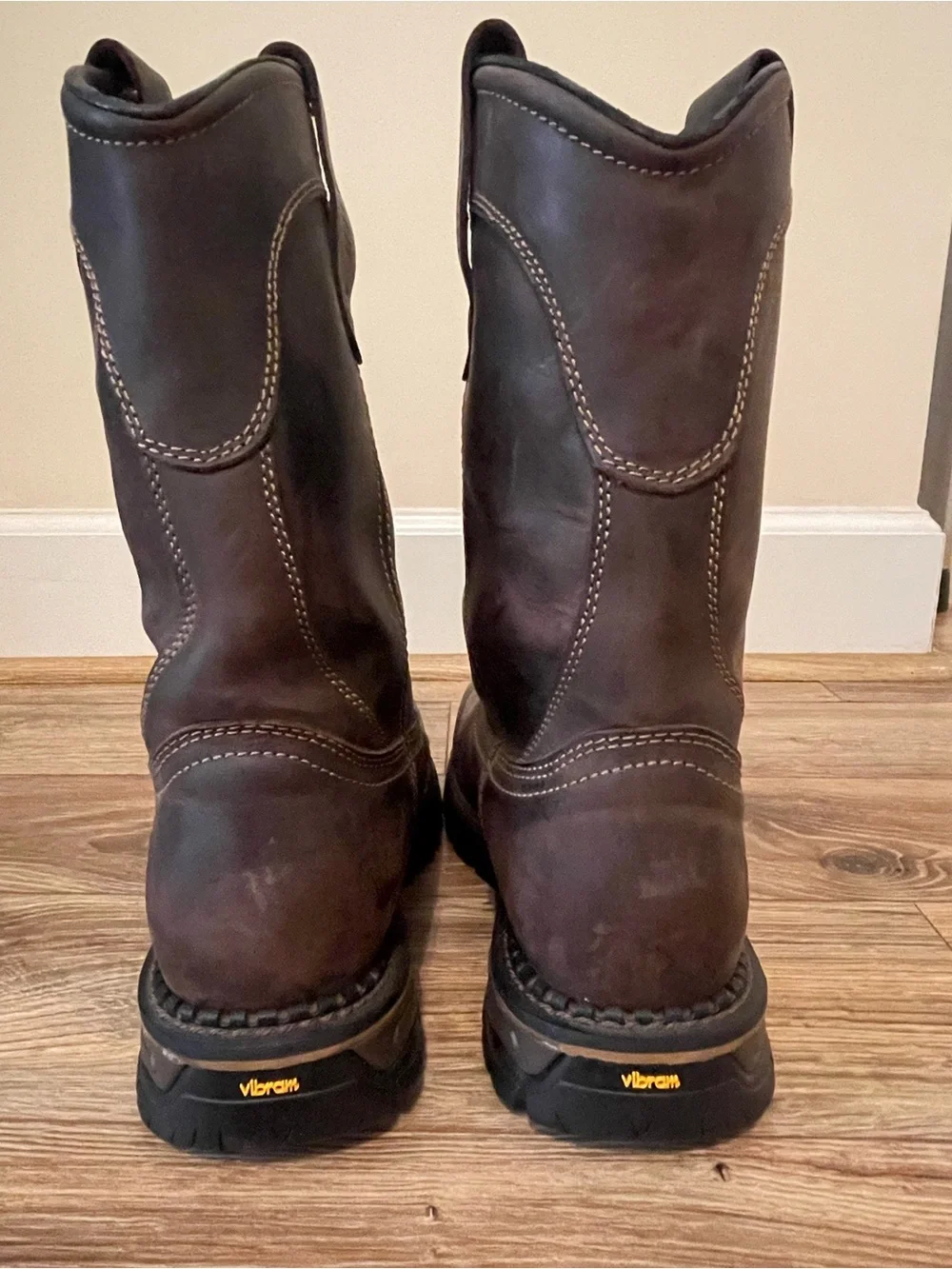 Red Wing Irish Setter Dark Brown Waterproof Pull-On Work Boots